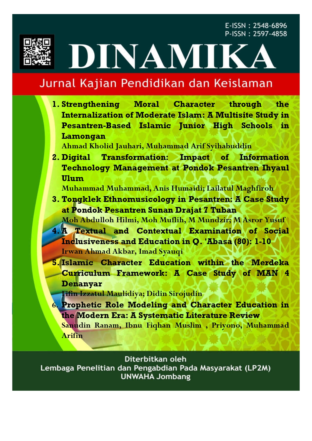 					View Vol. 10 No. 2 (2025): Dinamika
				