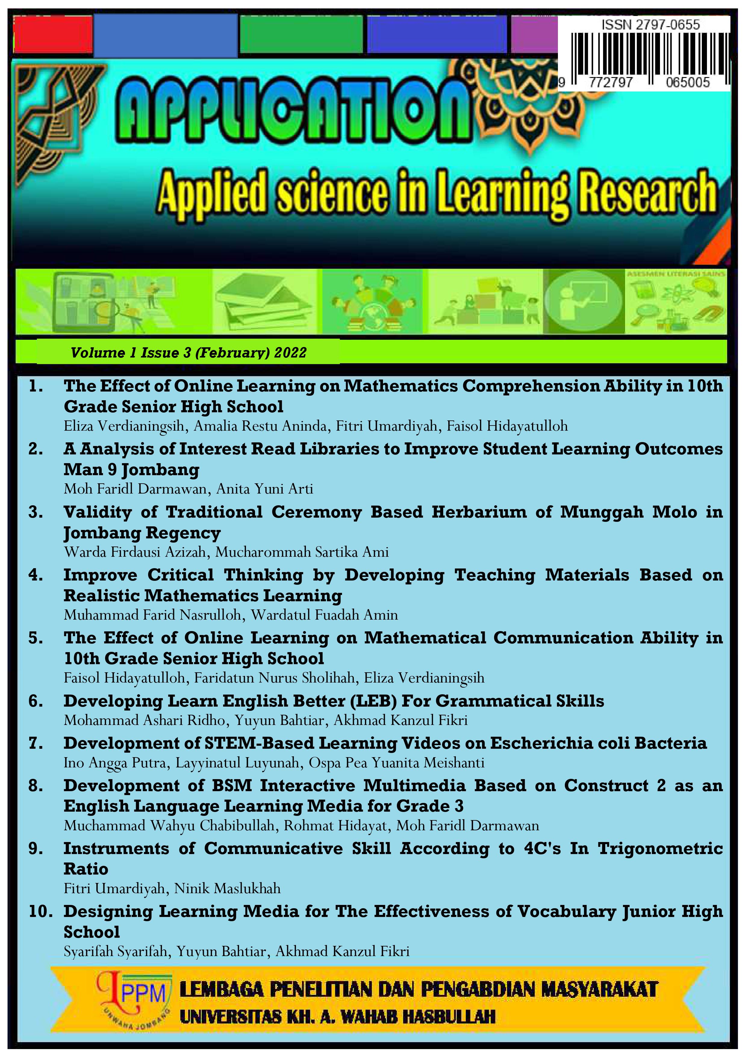 Applied Sciences  March-1 2022 - Browse Articles